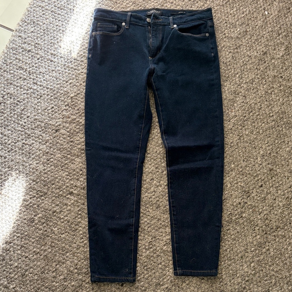 Banana Republic Women’s Dark Blue Toothpick Skinny Jeans